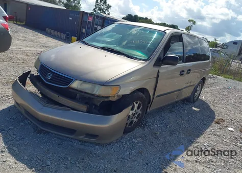 1999 Honda Odyssey Lx z USA, uszkodzony, nr VIN 2HKRL1852XH545232